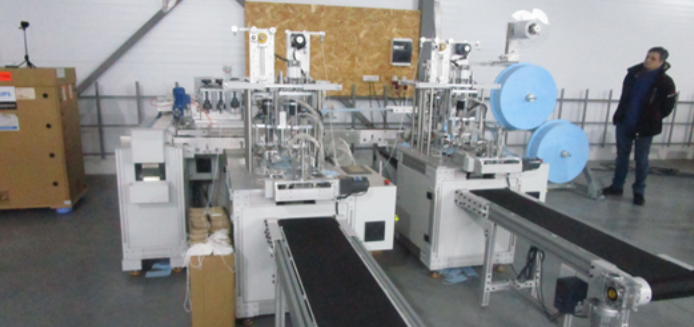  Выход из строя автоматизированной линии GRINIK ТХМ-120 для производства медицинских масок